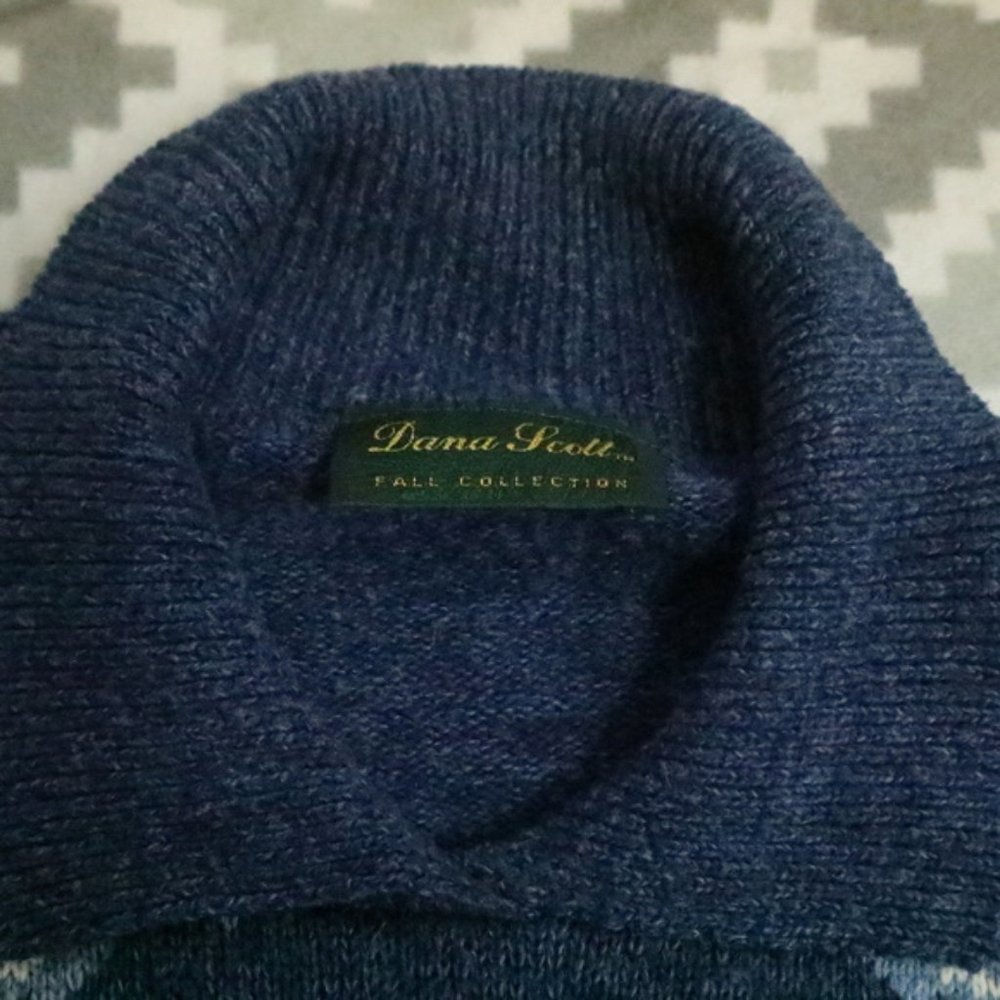 VTG DANA SCOTT Fall Collection 3/4 Sleeve Sweater - Picture 3 of 6